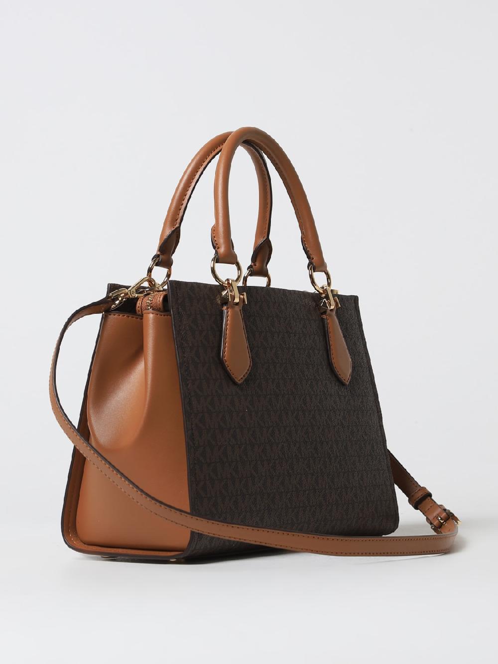 Giglio Borsa A Mano Marilyn Media Con Logo Michael Kors