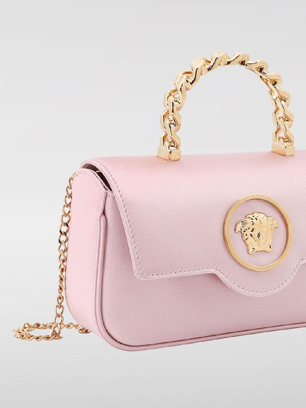 Giglio Borsa A Spalla La Medusa Mini Versace In Raso