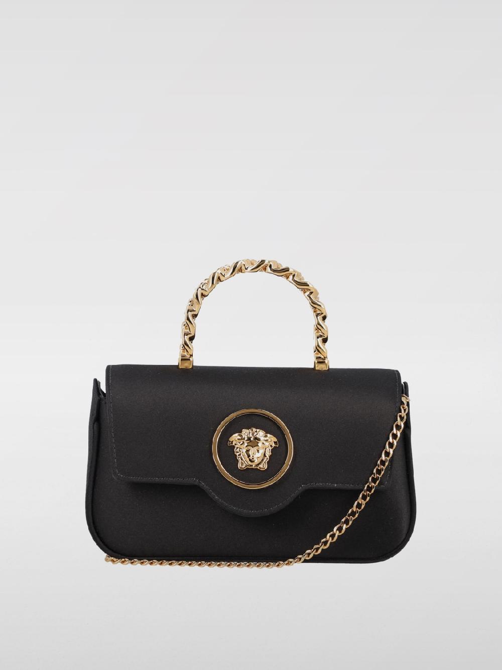 Giglio Borsa a spalla La Medusa mini Versace in raso