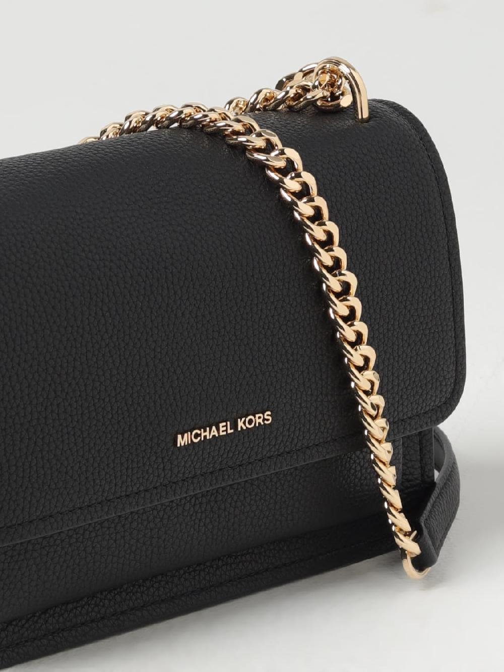 Giglio Borsa A Spalla Michael Kors In Pelle A Grana