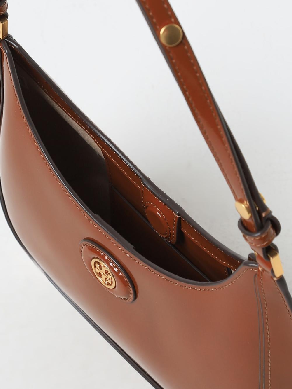 Giglio Borsa A Spalla Tory Burch In Vernice Spazzolata