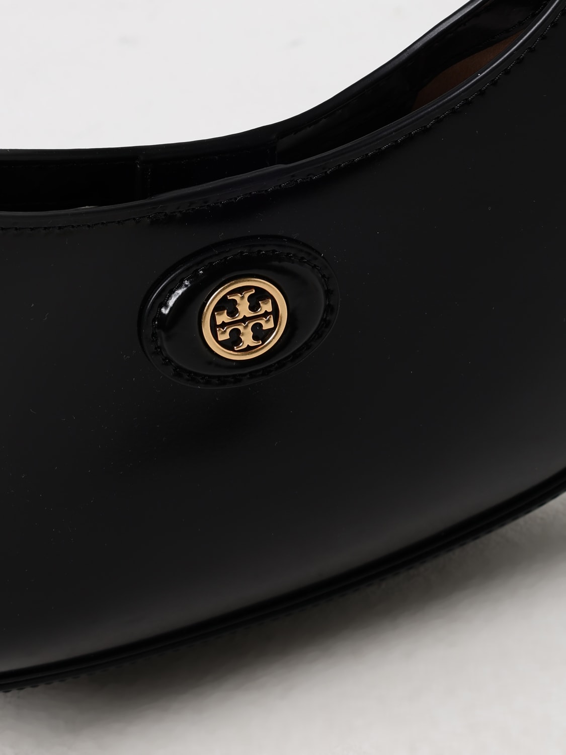 Giglio Borsa A Spalla Tory Burch In Vernice Spazzolata