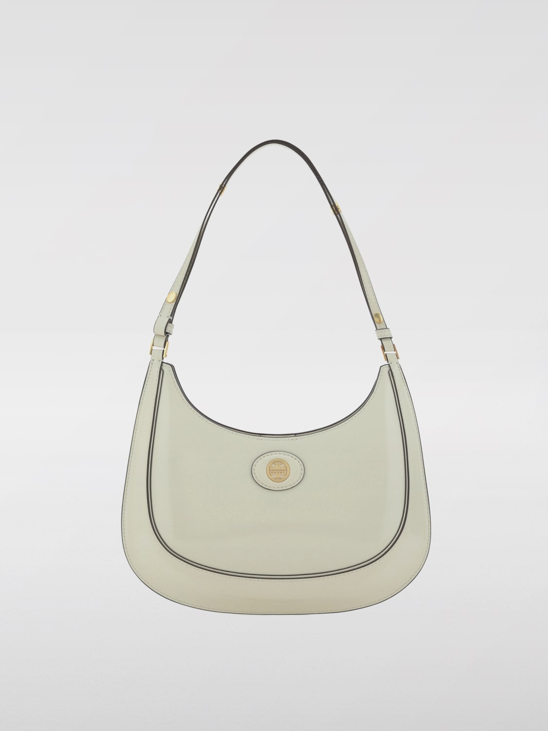 Giglio Borsa a spalla Tory Burch in vernice spazzolata