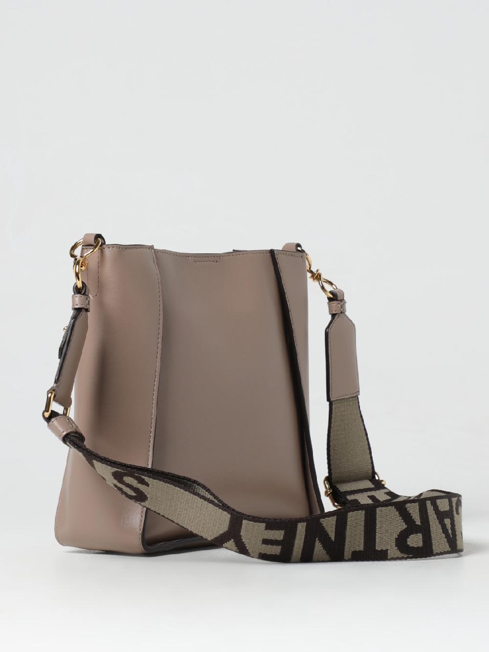 Giglio Borsa A Tracolla Con Logo Circolare Stella McCartney