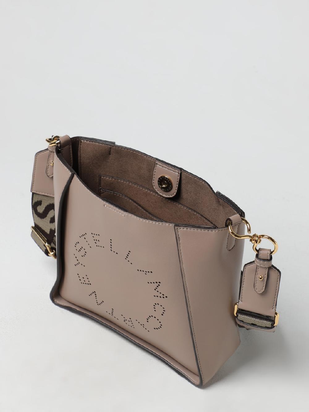 Giglio Borsa A Tracolla Con Logo Circolare Stella McCartney