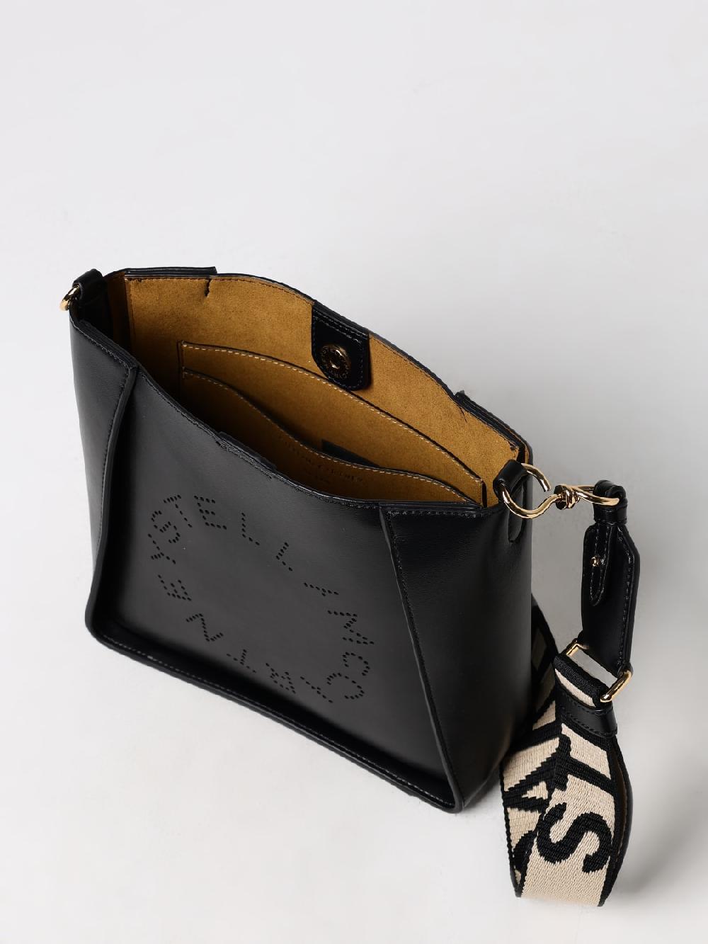 Giglio Borsa A Tracolla Con Logo Circolare Stella McCartney