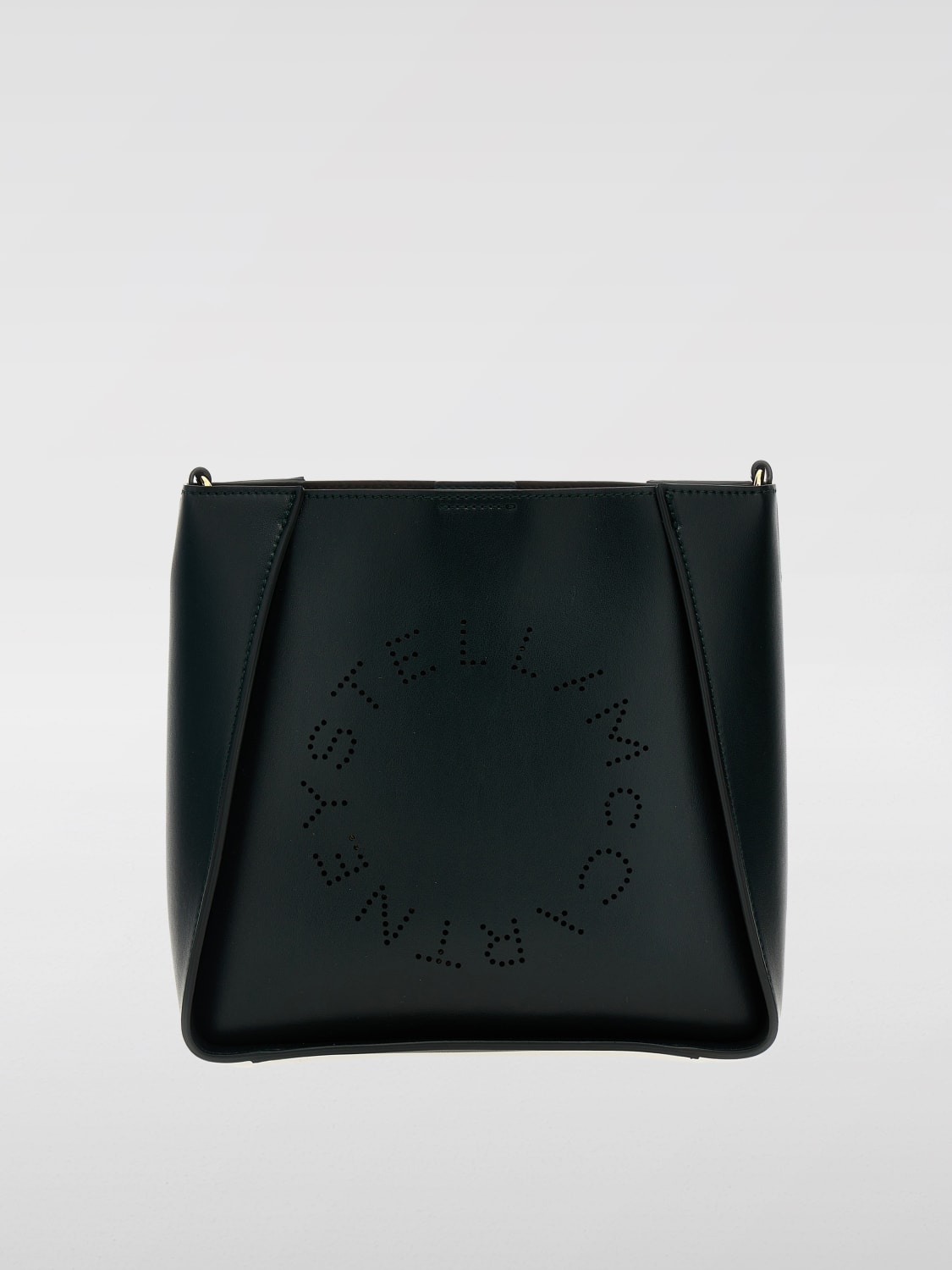 Giglio Borsa a tracolla con logo circolare Stella McCartney