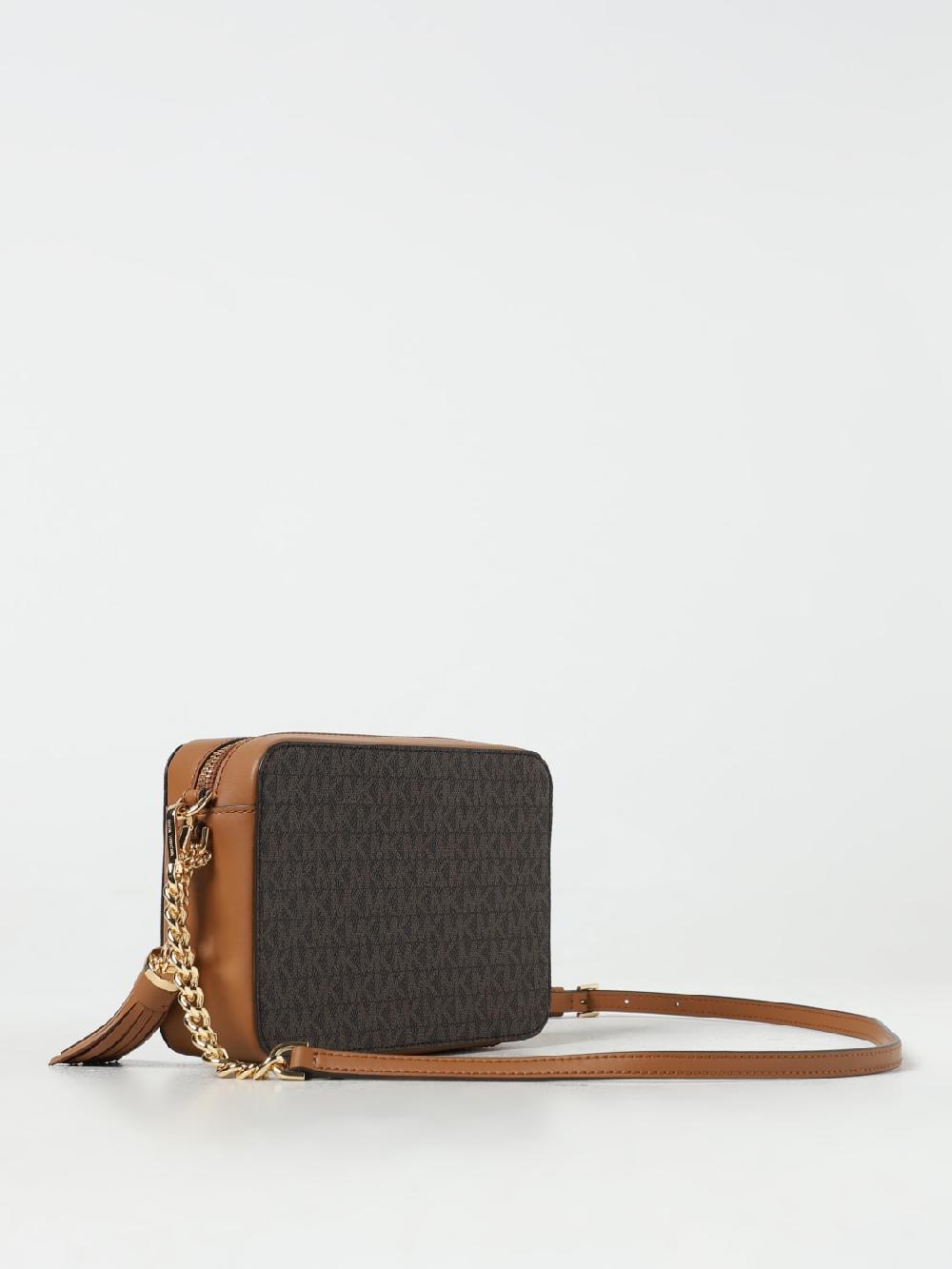Giglio Borsa A Tracolla Jet Set Media Con Logo Michael Kors