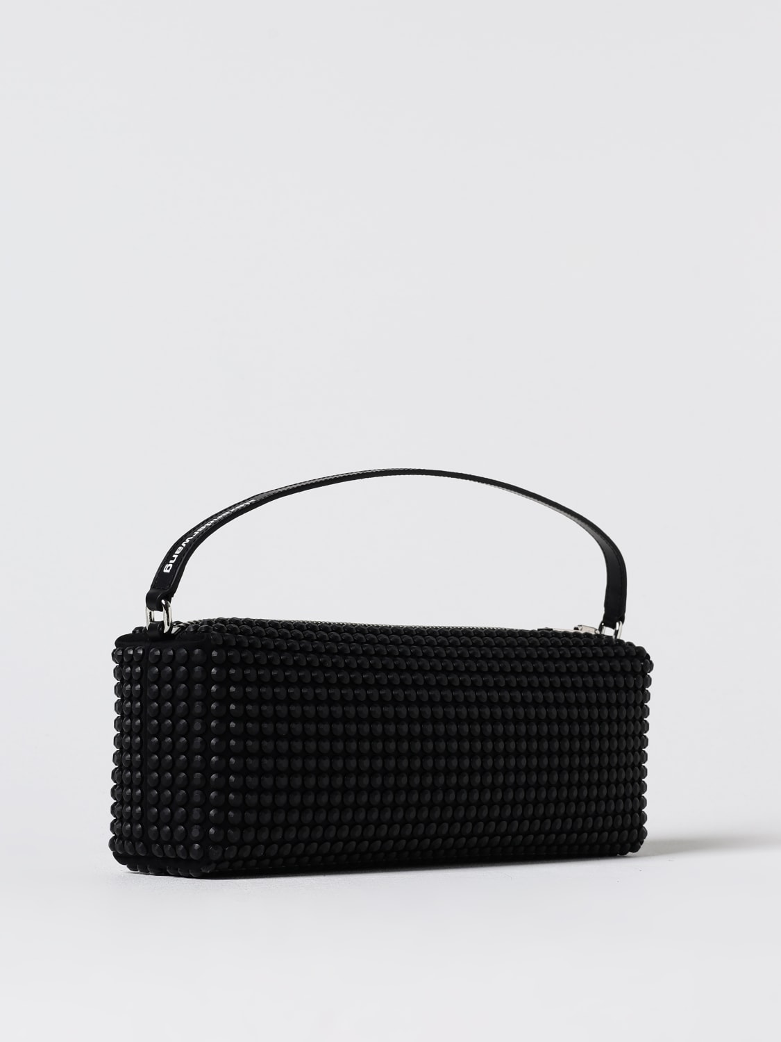 Giglio Borsa Alexander Wang In Nylon Con Strass Gommati All Over