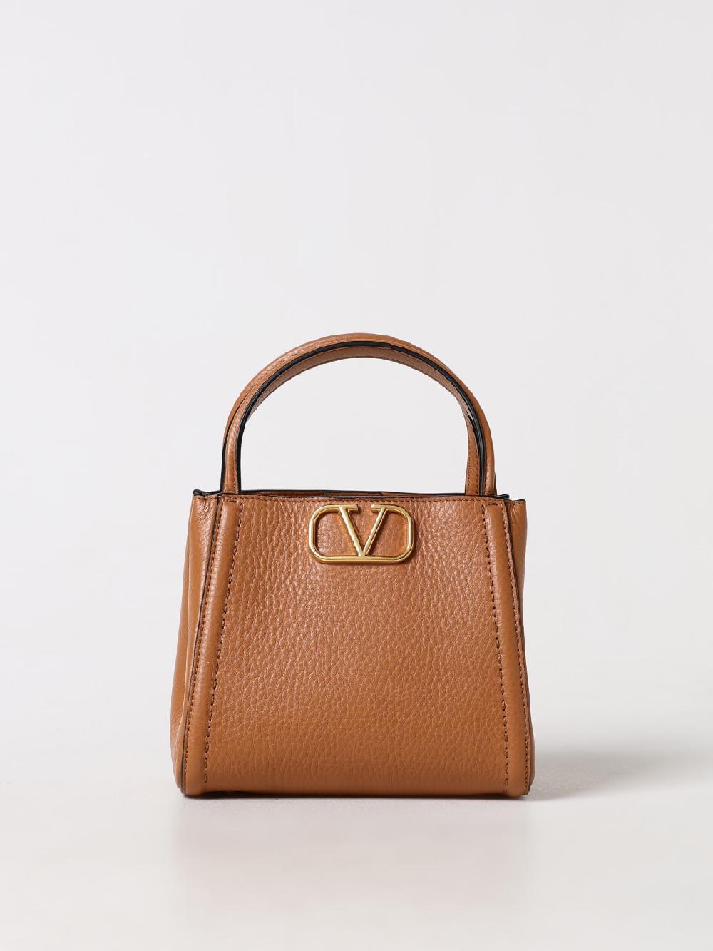 Giglio Borsa All Time Valentino Garavani in pelle a grana