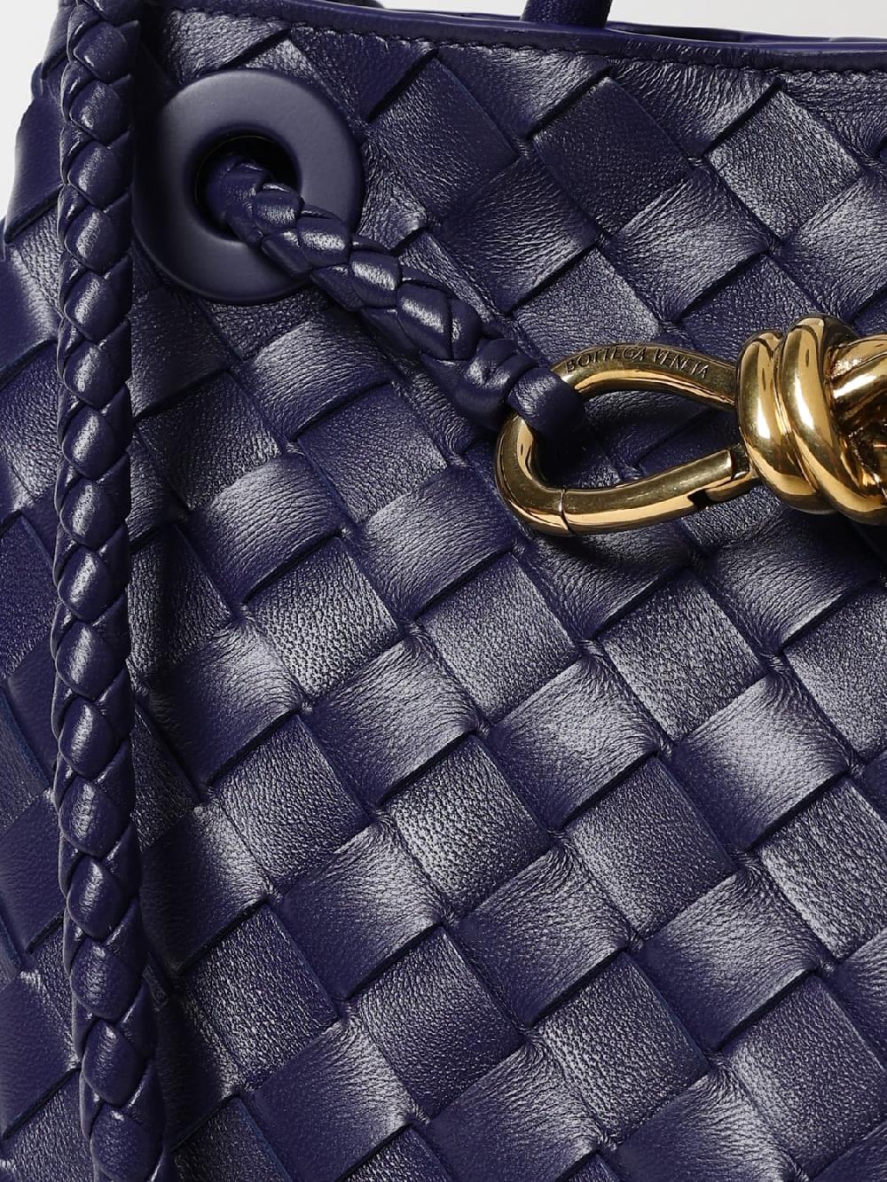 Giglio Borsa Andiamo Bottega Veneta In Nappa Intrecciata
