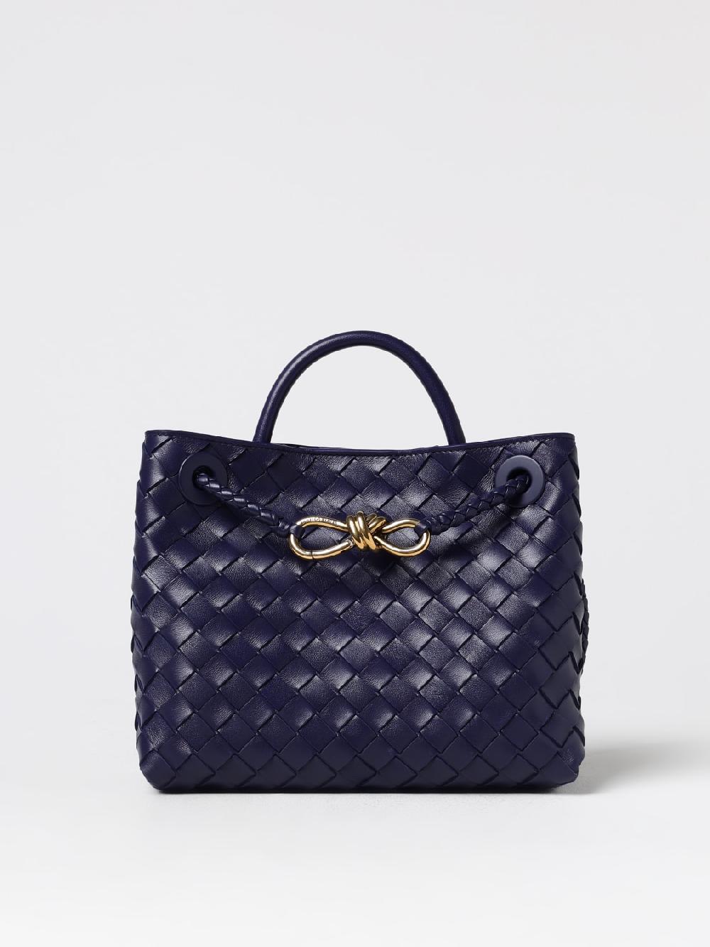 Giglio Borsa Andiamo Bottega Veneta in nappa intrecciata