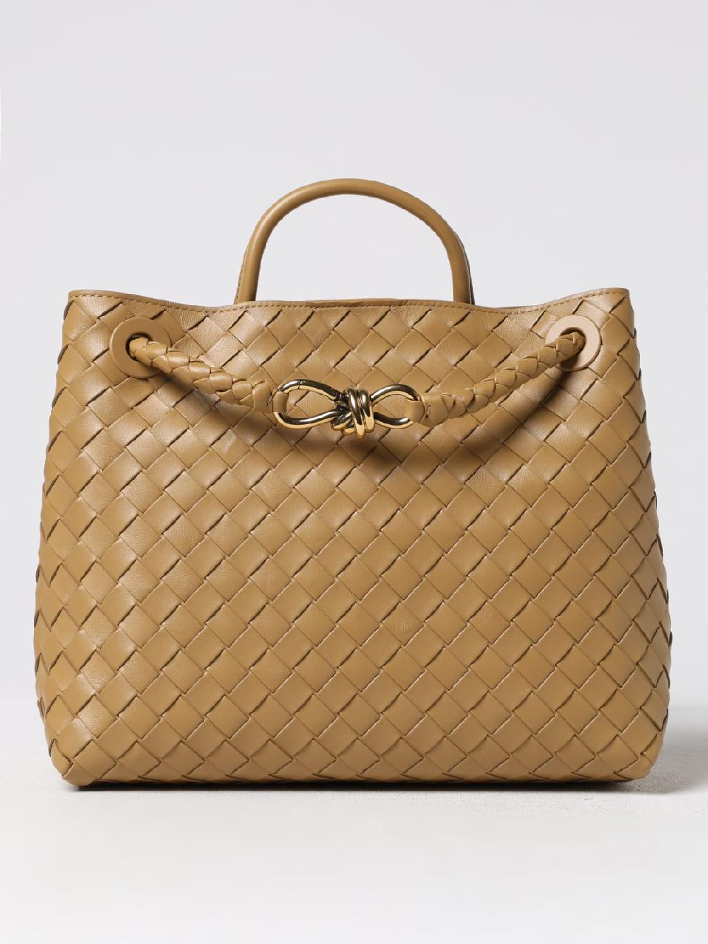 Giglio Borsa Andiamo Bottega Veneta in nappa intrecciata
