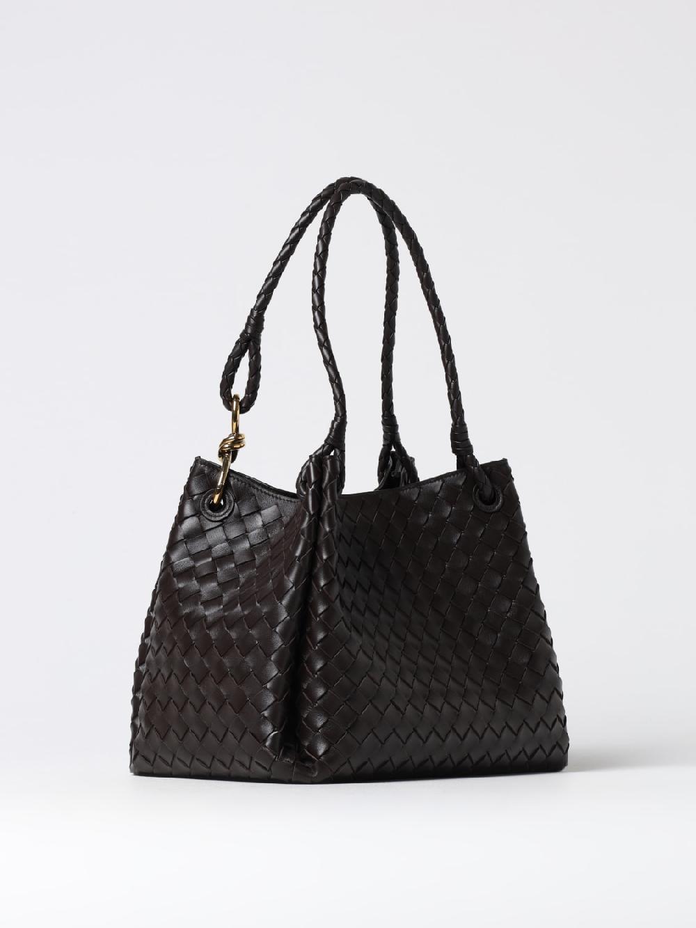 Giglio Borsa Andiamo Parachute Bottega Veneta In Nappa Intrecciata