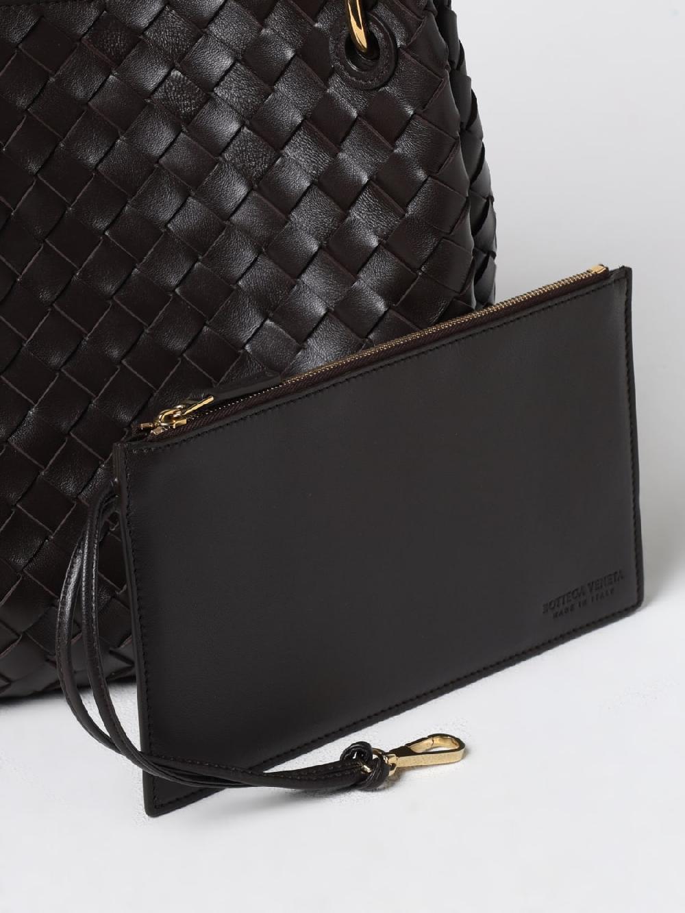 Giglio Borsa Andiamo Parachute Bottega Veneta In Nappa Intrecciata
