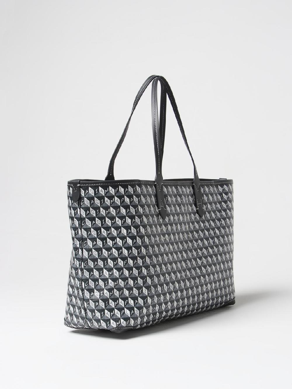 Giglio Borsa Anya Hindmarch In Tessuto Spalmato Stampato