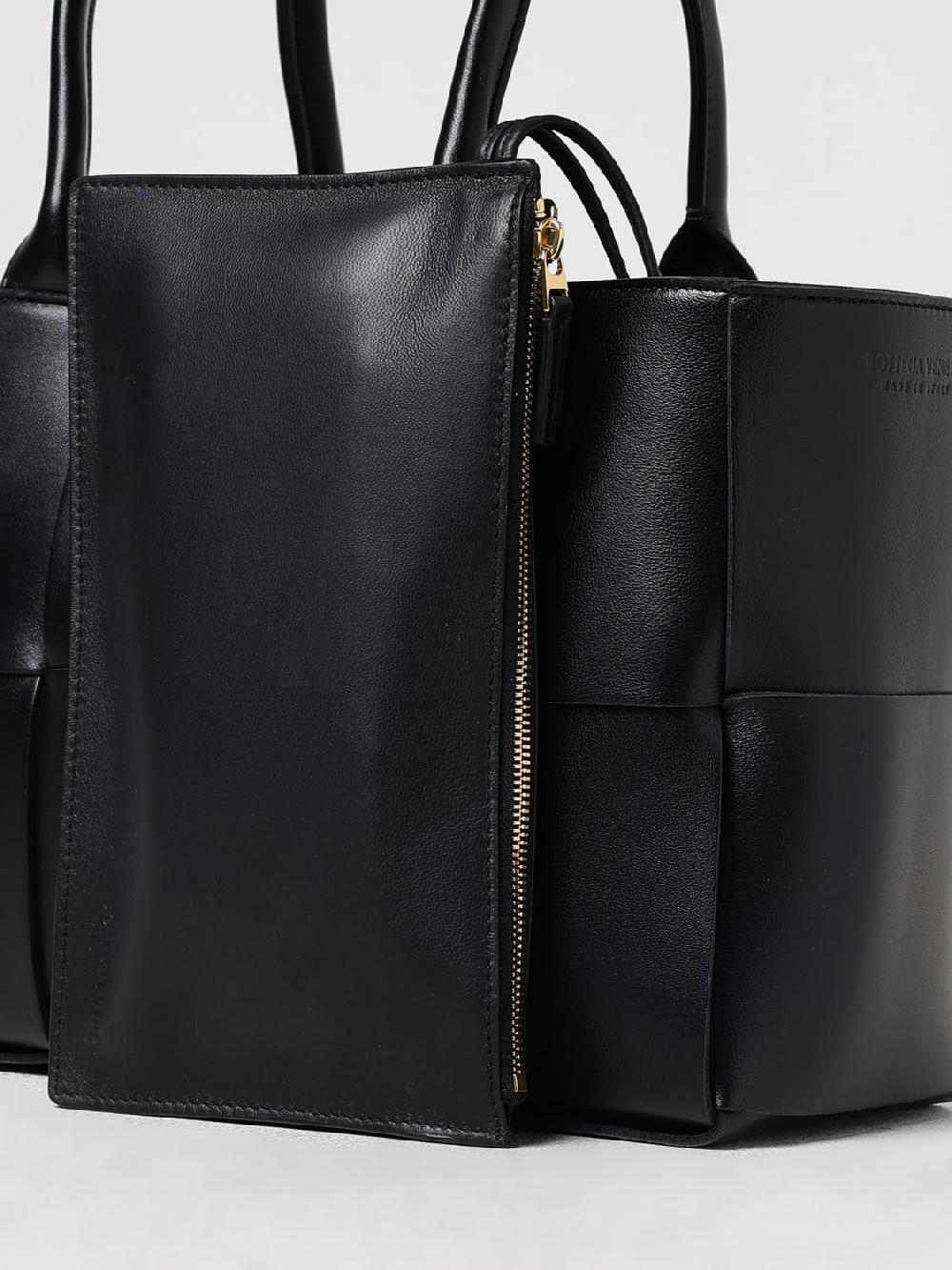 Giglio Borsa Arco Bottega Veneta In Nappa Intrecciata