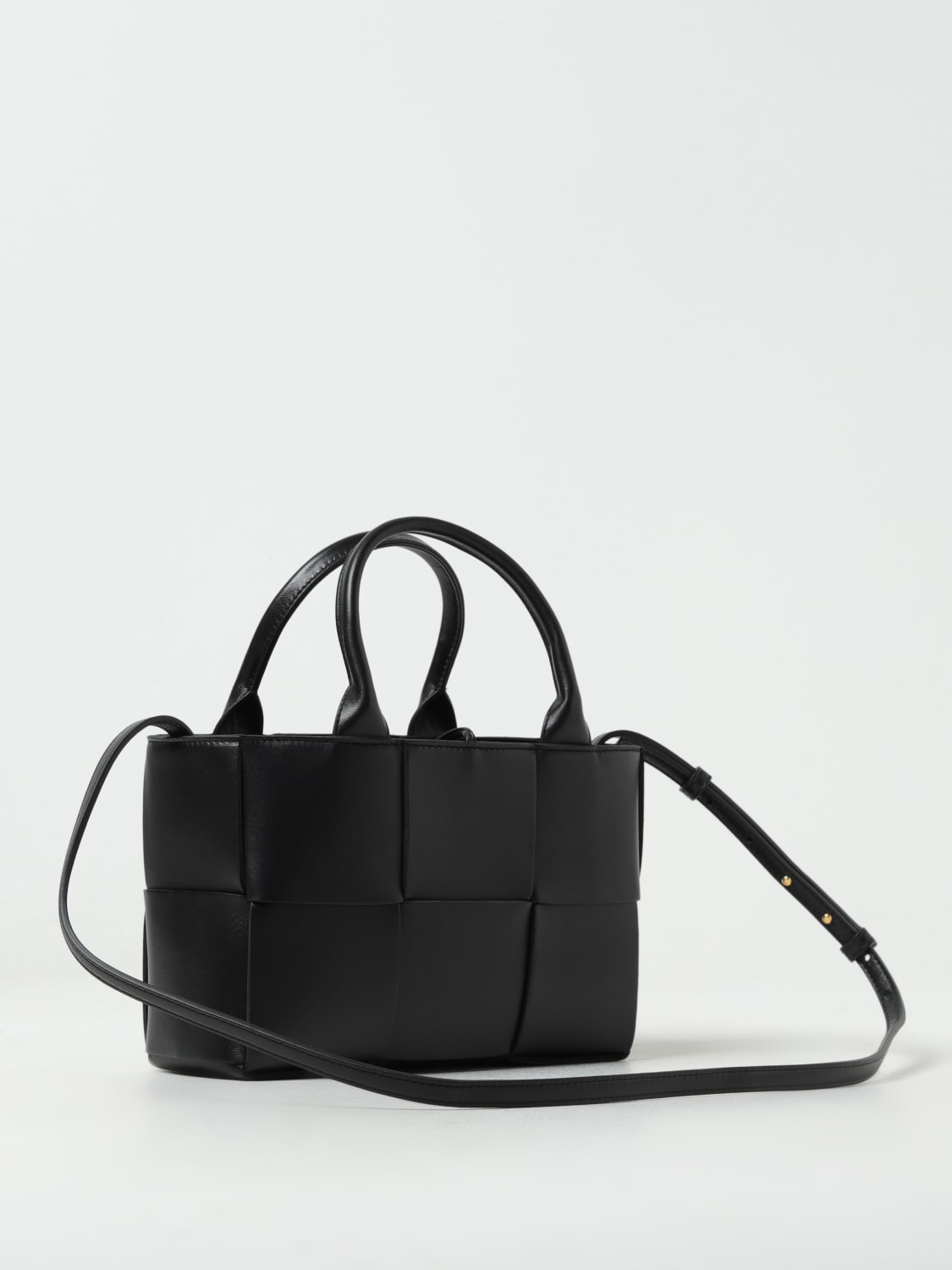 Giglio Borsa Arco Bottega Veneta In Nappa Intrecciata