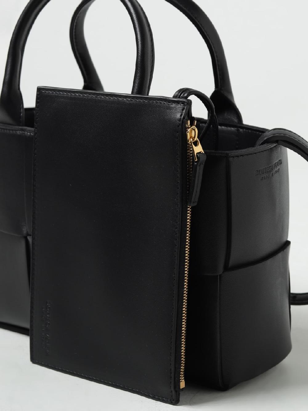 Giglio Borsa Arco Bottega Veneta In Nappa Intrecciata