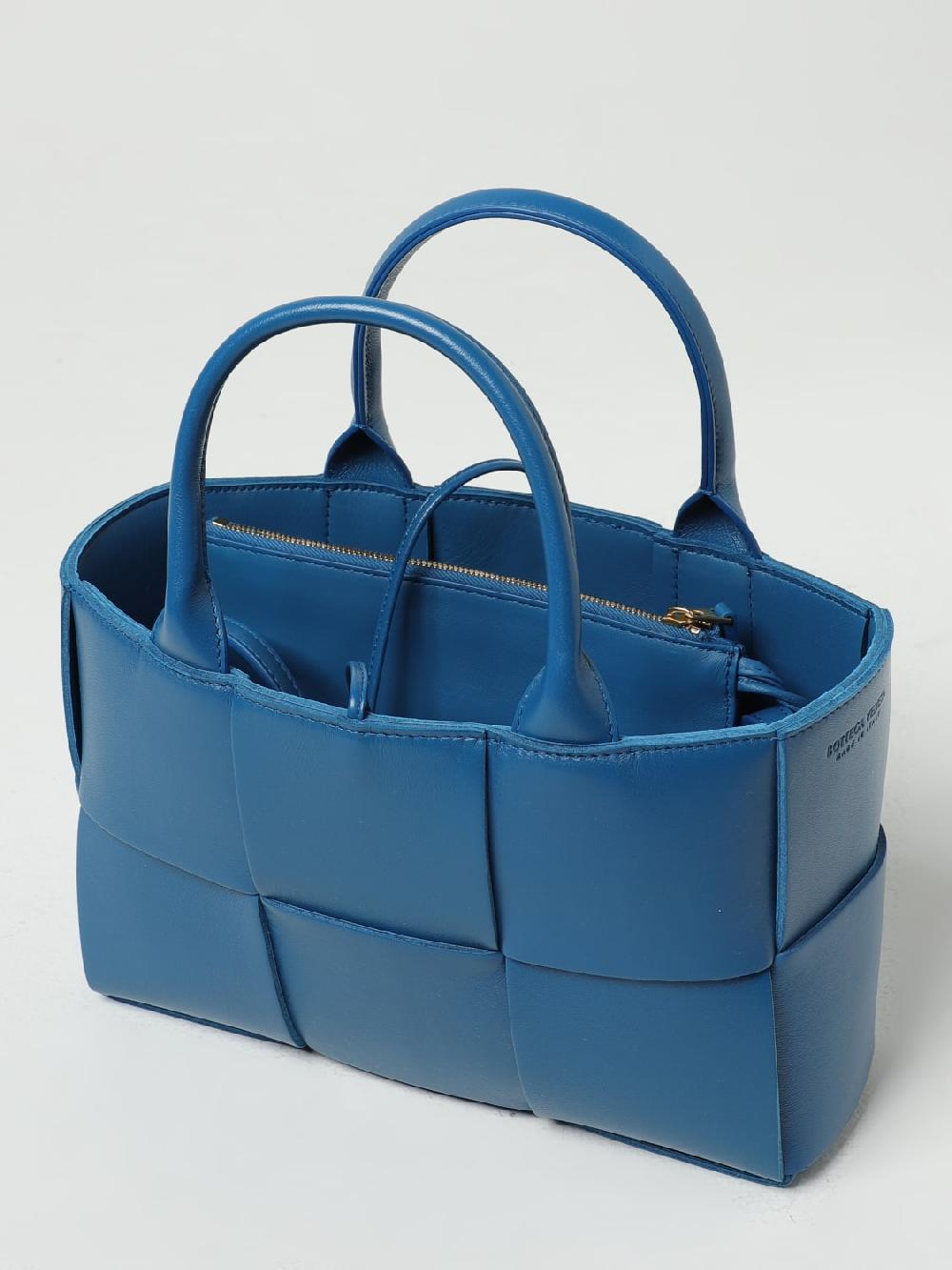 Giglio Borsa Arco Bottega Veneta In Nappa Intrecciata