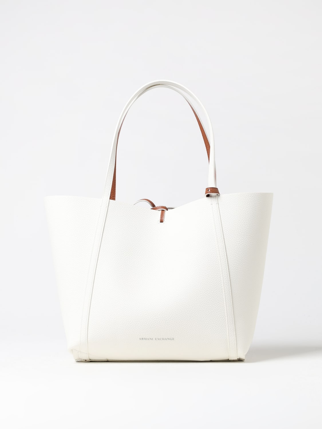 Giglio Borsa Armani Exchange In Pelle Sintetica A Grana