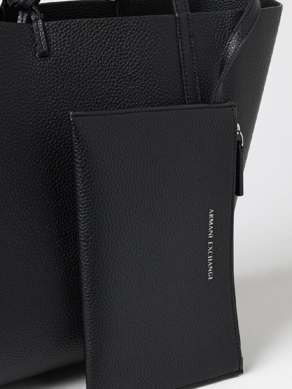 Giglio Borsa Armani Exchange In Pelle Sintetica A Grana
