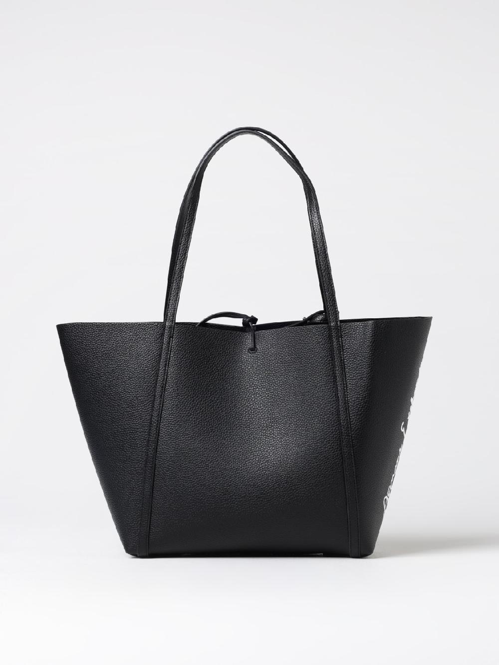 Giglio Borsa Armani Exchange in pelle sintetica a grana