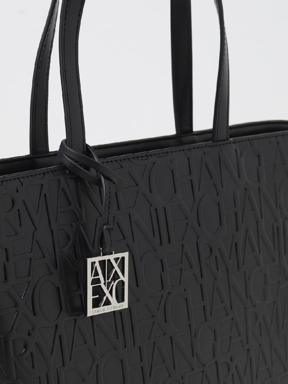 Giglio Borsa Armani Exchange In Pelle Sintetica Embossed