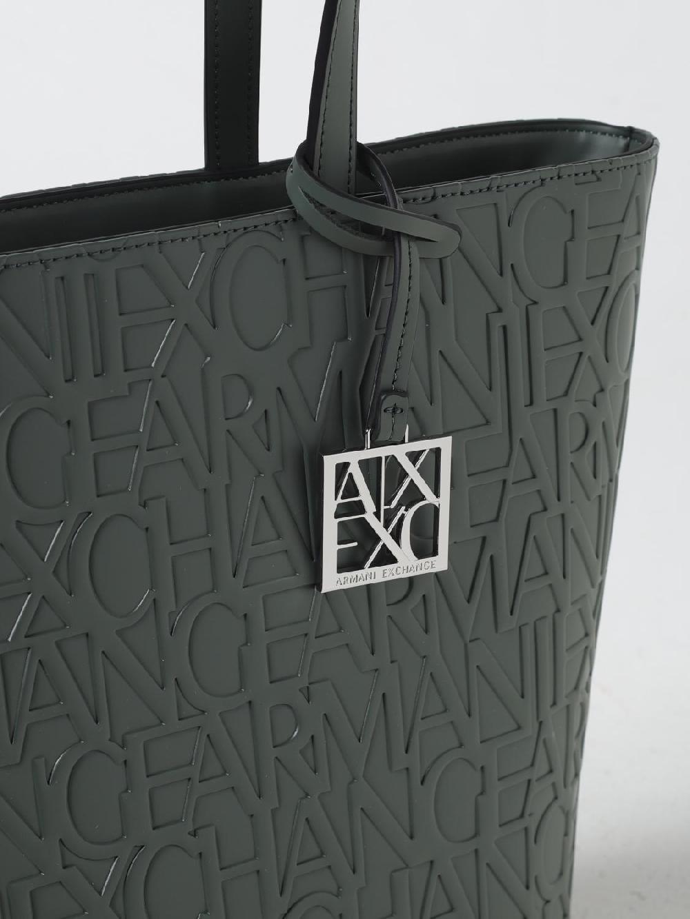 Giglio Borsa Armani Exchange In Pelle Sintetica Embossed