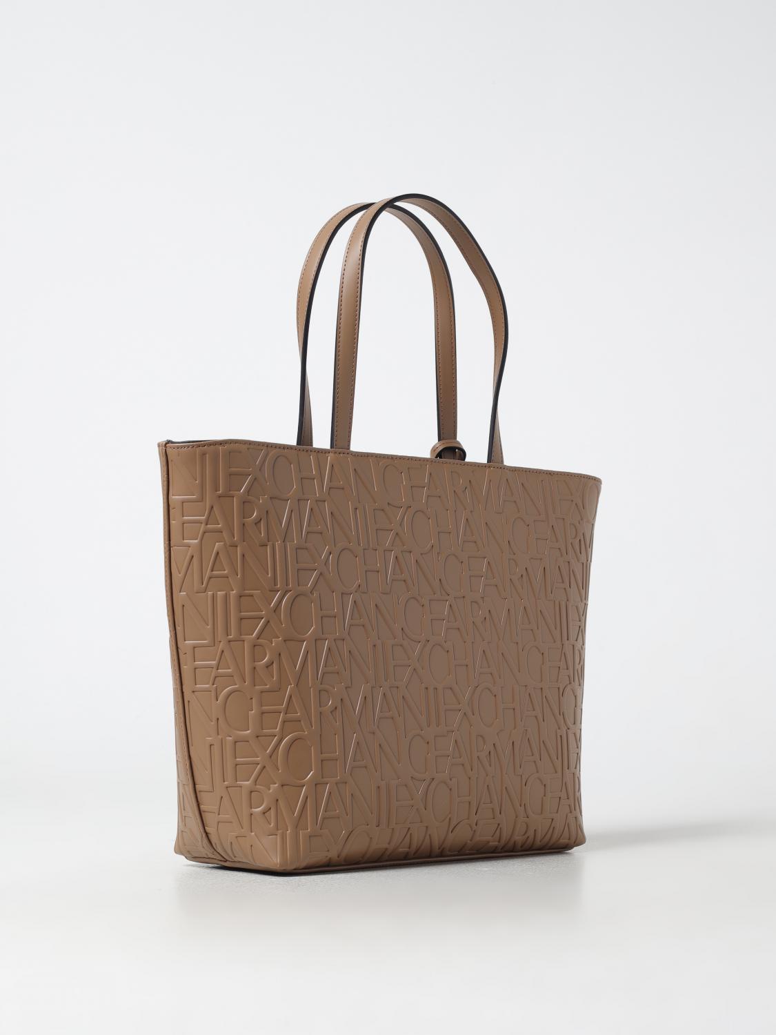 Giglio Borsa Armani Exchange In Pelle Sintetica Embossed