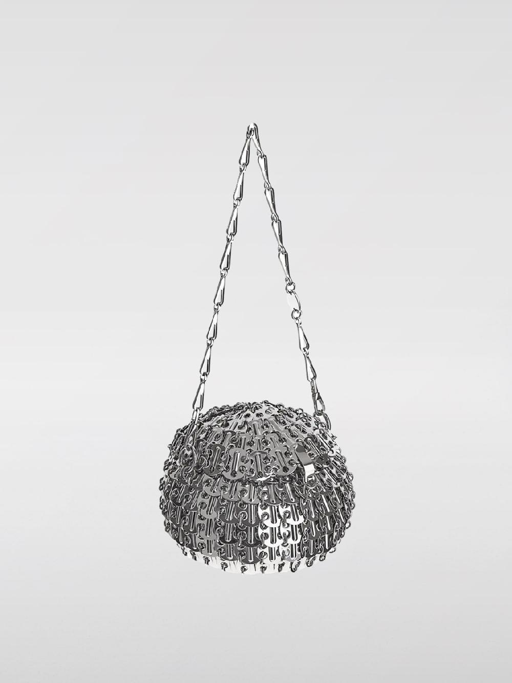 Giglio Borsa Ball Small 1969 Rabanne In Maglia Metallica