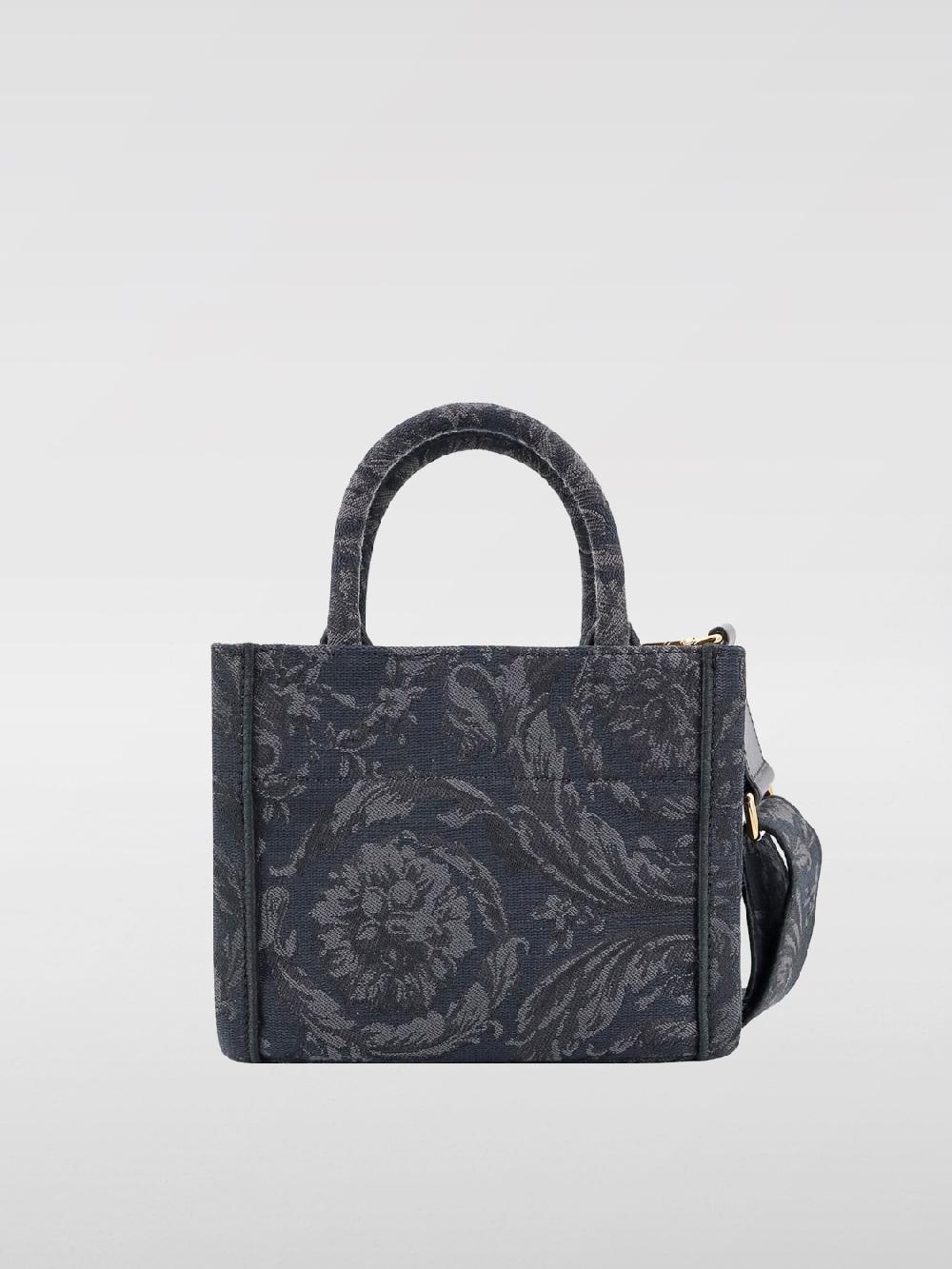 Giglio Borsa Baroque Athena Versace In Cotone Jacquard