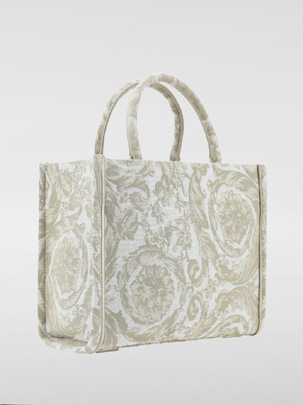 Giglio Borsa Baroque Athena Versace In Cotone Jacquard