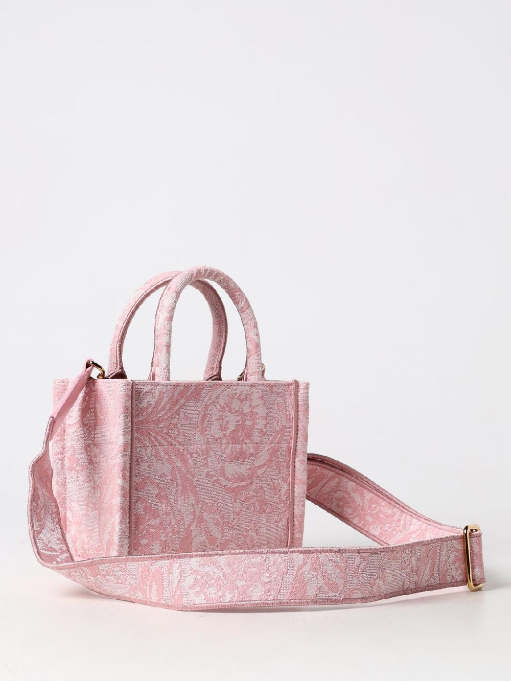 Giglio Borsa Baroque Athena Versace In Cotone Jacquard