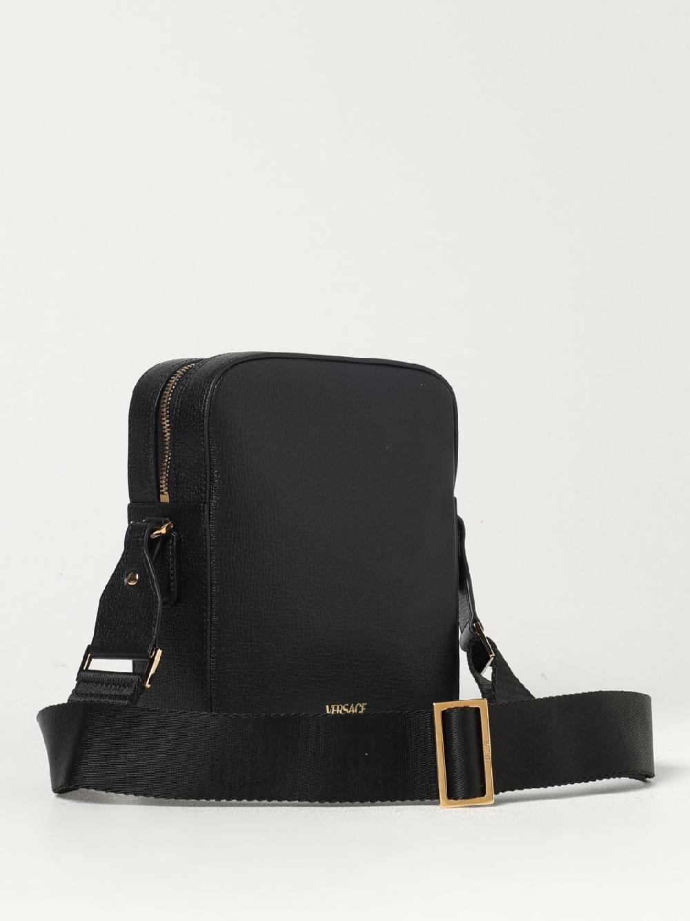 Giglio Borsa Biggie Versace In Pelle Con Medusa Versace