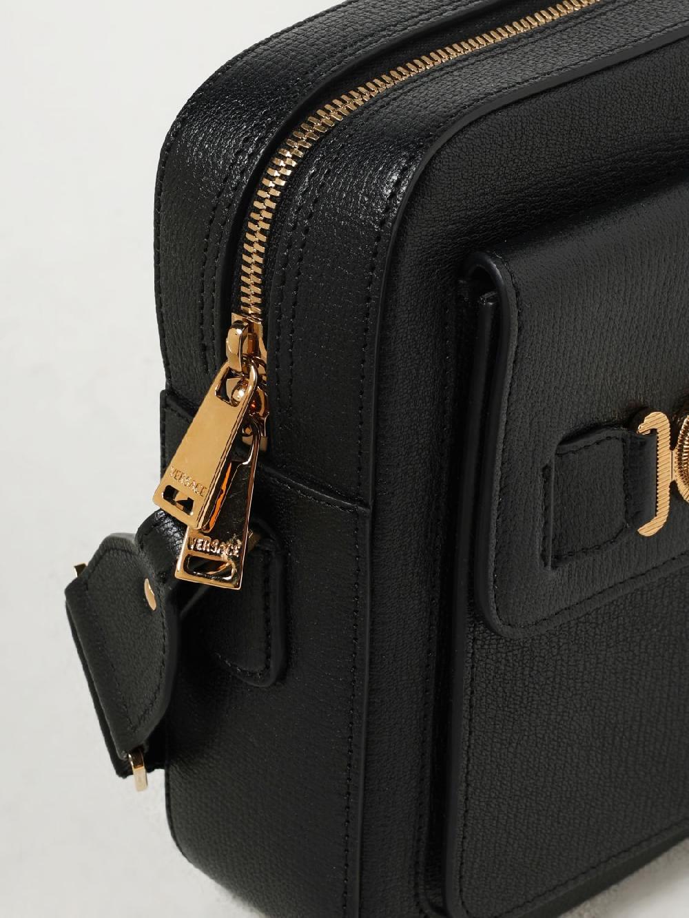 Giglio Borsa Biggie Versace In Pelle Con Medusa Versace