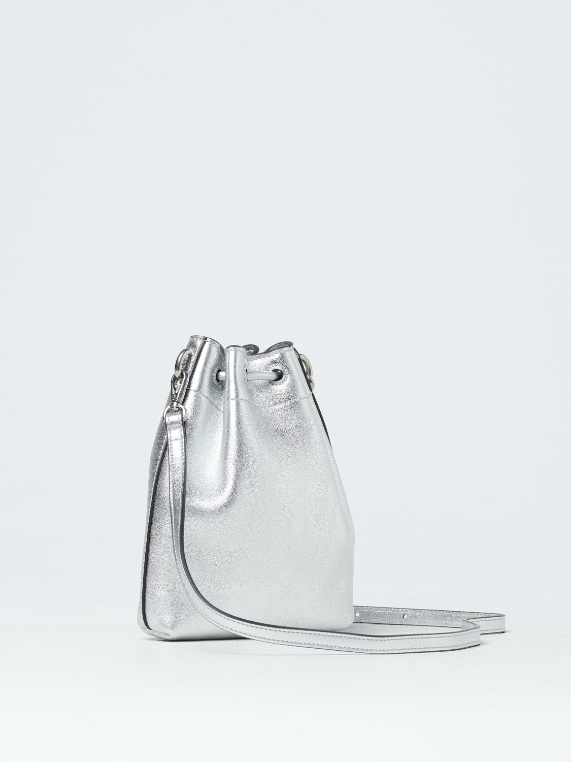 Giglio Borsa Bon Bon Cinch Mini Jimmy Choo In Nappa A Grana Laminata