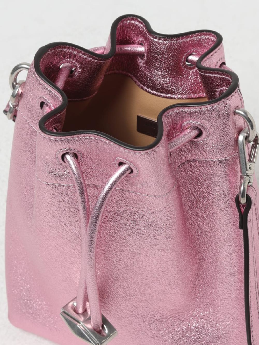 Giglio Borsa Bon Bon Cinch Mini Jimmy Choo In Nappa A Grana Laminata