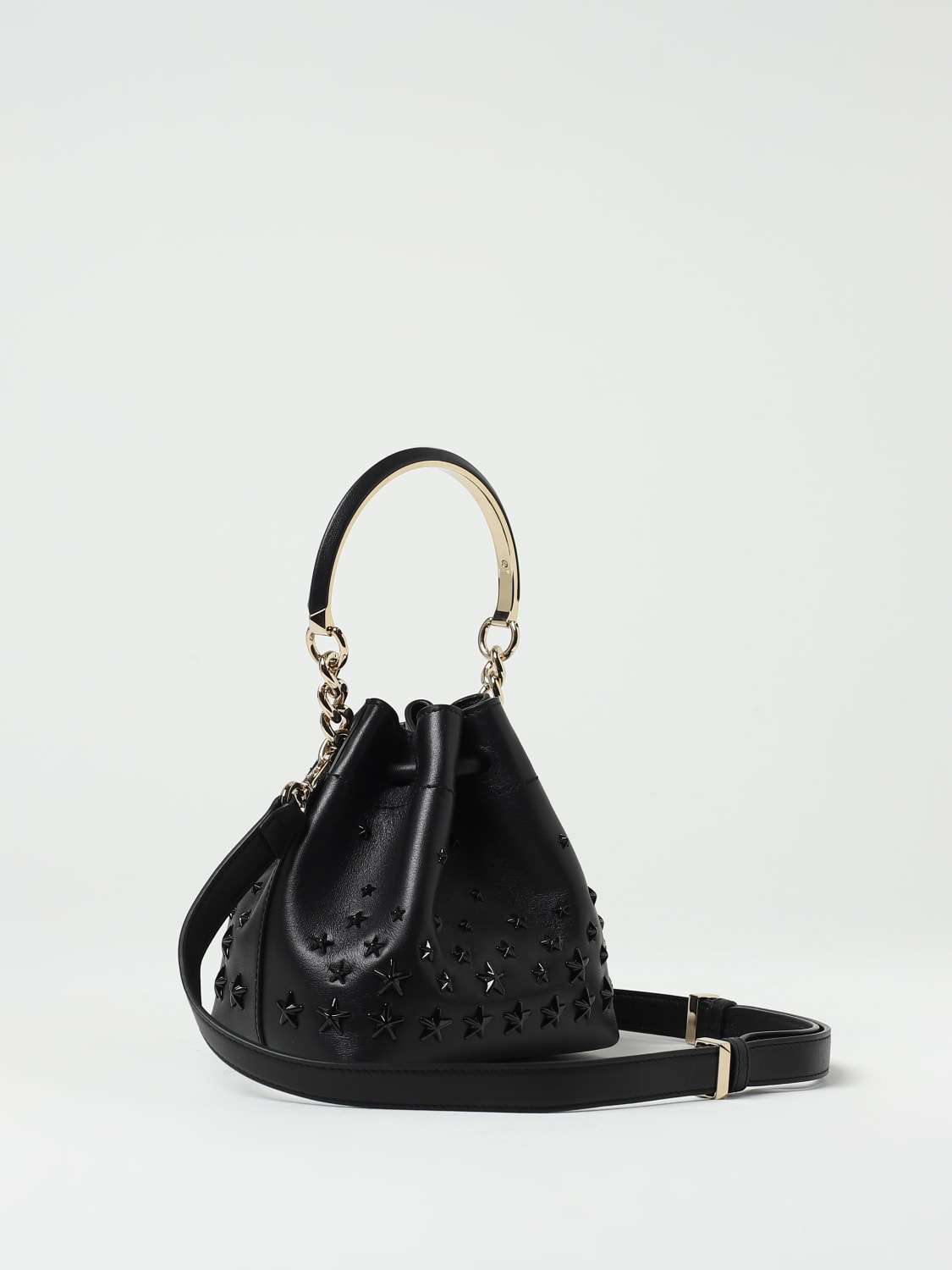 Giglio Borsa Bon Bon Jimmy Choo In Pelle Con Borchie