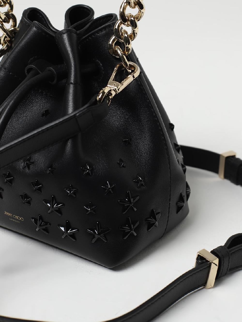 Giglio Borsa Bon Bon Jimmy Choo In Pelle Con Borchie