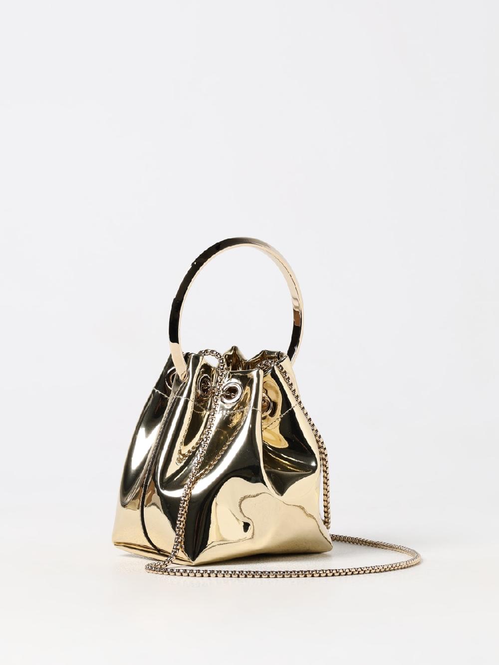 Giglio Borsa Bon Bon Jimmy Choo In Vernice Laminata