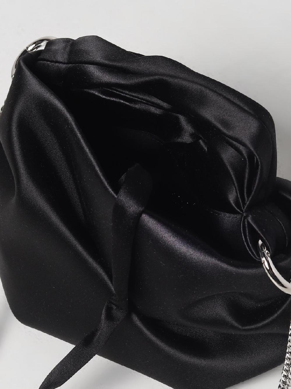 Giglio Borsa Bonny Jimmy Choo In Satin Con Manico Intrecciato