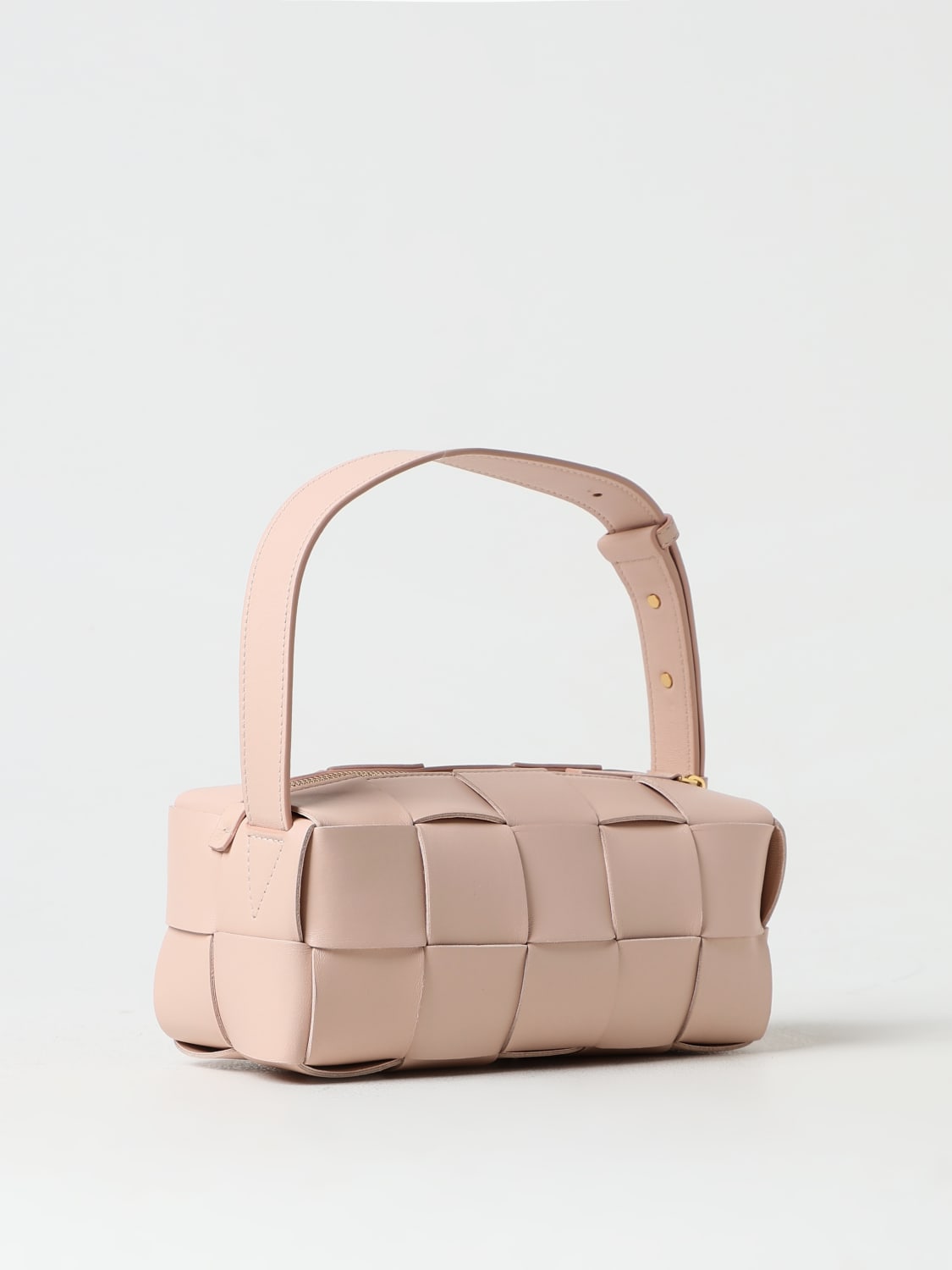 Giglio Borsa Brick Cassette Bottega Veneta In Nappa Intrecciata