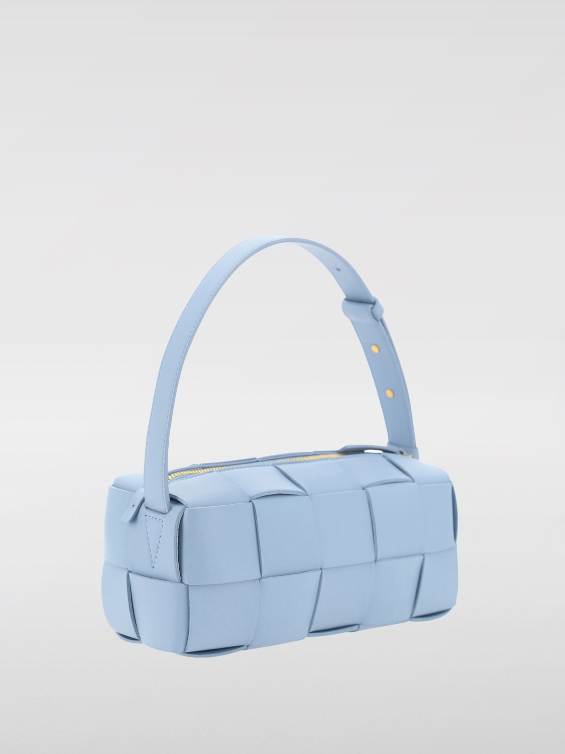 Giglio Borsa Brick Cassette Bottega Veneta In Pelle Intrecciata