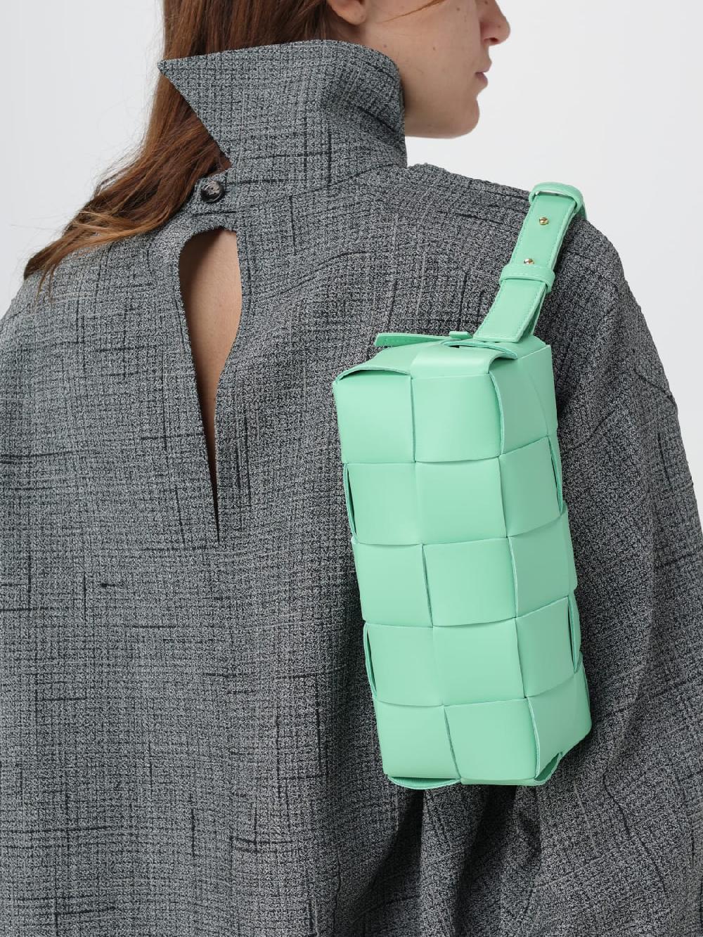Giglio Borsa Brick Cassette Bottega Veneta In Pelle Intrecciata