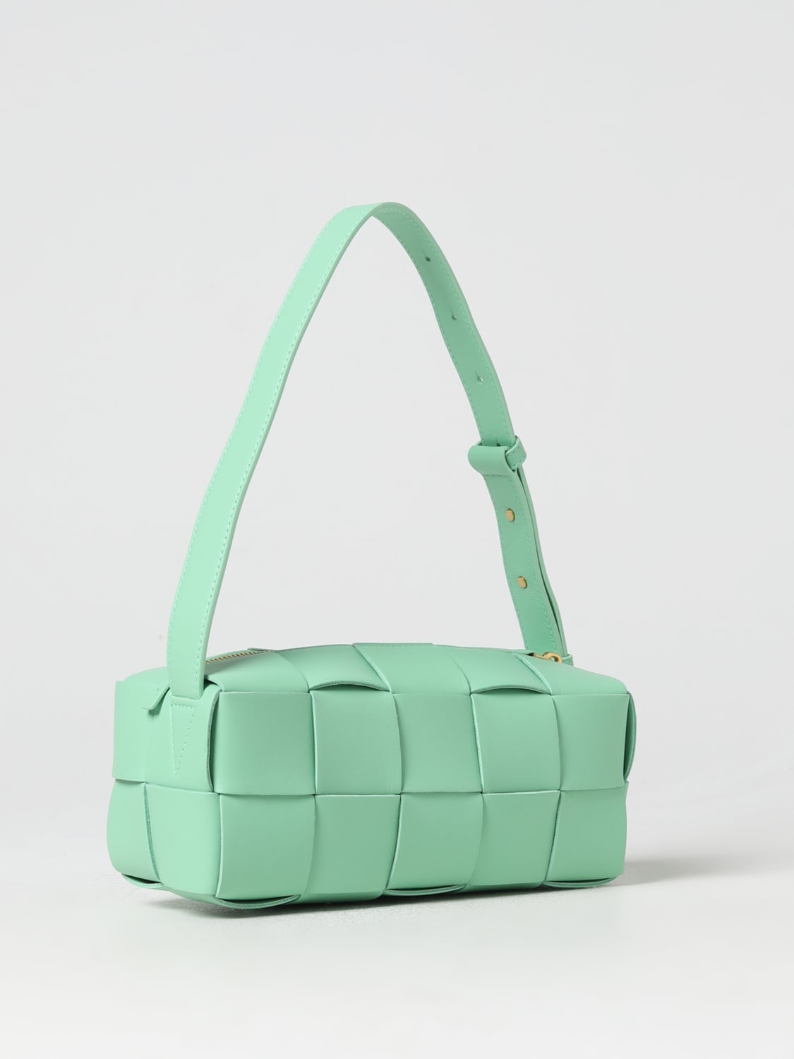 Giglio Borsa Brick Cassette Bottega Veneta In Pelle Intrecciata