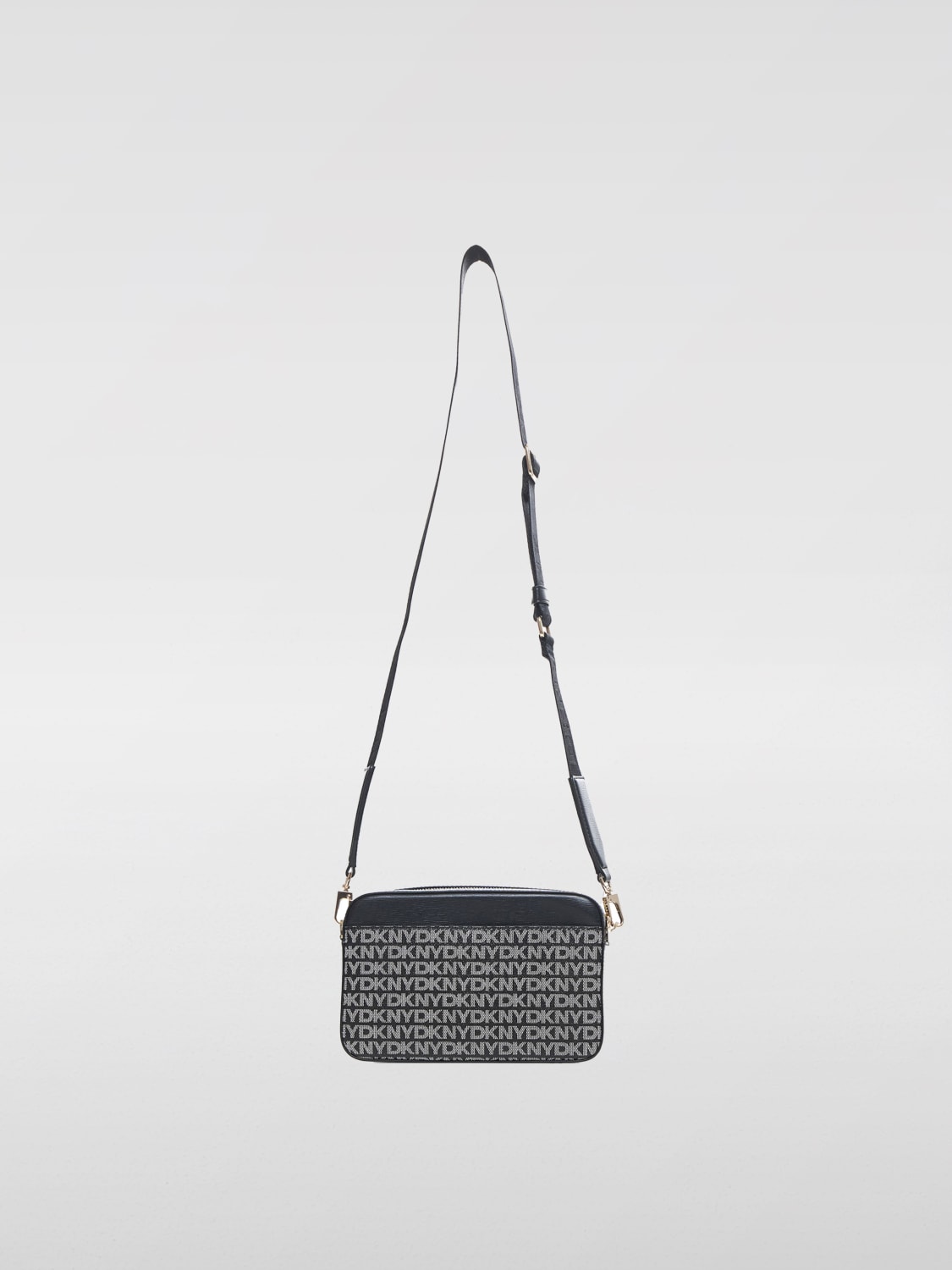 Giglio Borsa Bryant Ave Camera Dkny In Cotone Spalmato Con Monogram All Over