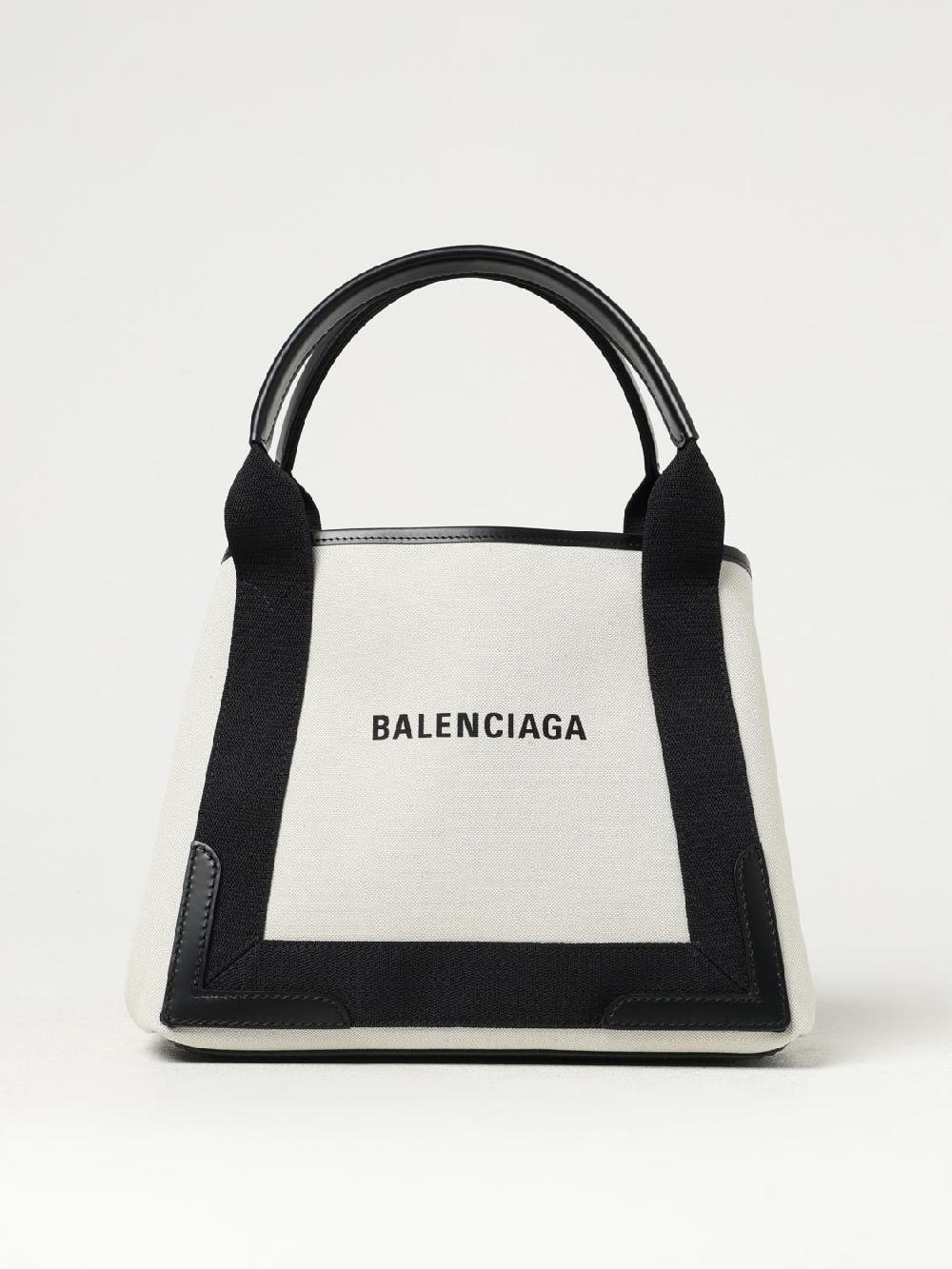 Giglio Borsa Cabas Balenciaga in canvas di cotone organico
