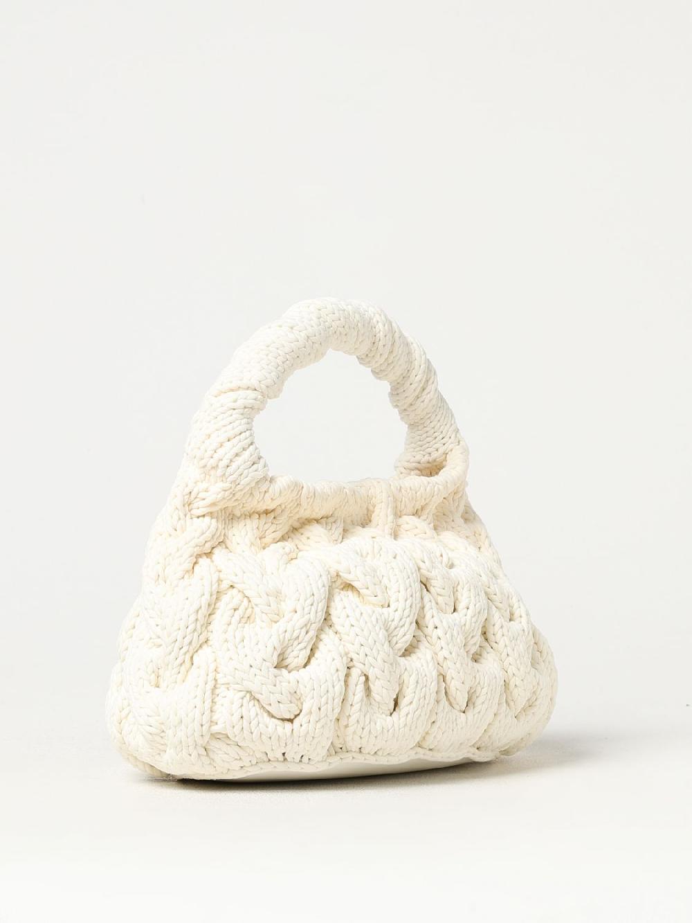 Giglio Borsa Cable JW Anderson In Maglia Intrecciata