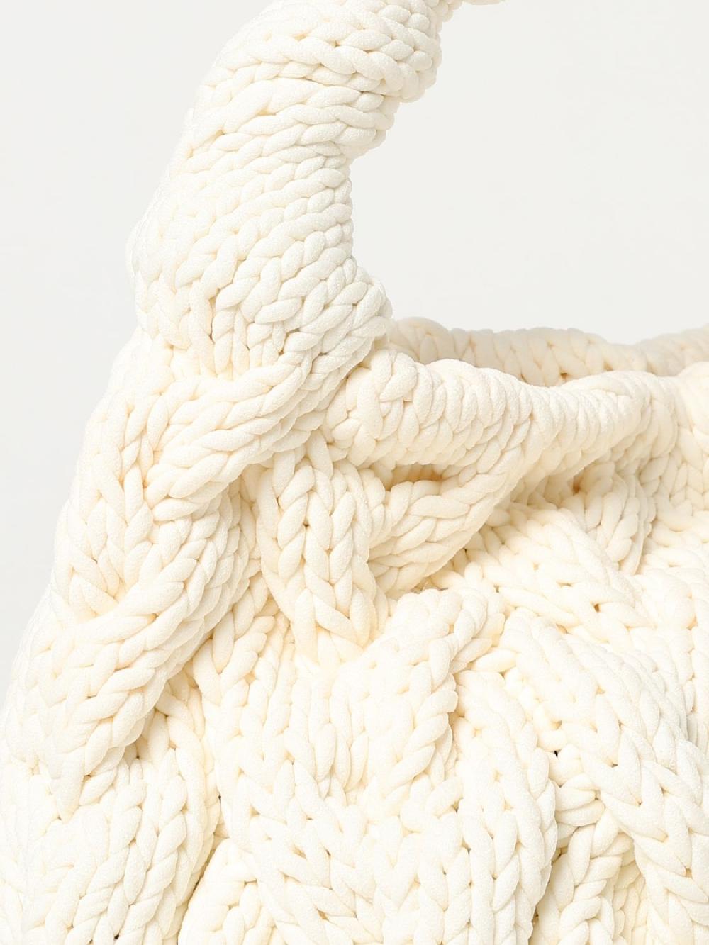 Giglio Borsa Cable JW Anderson In Maglia Intrecciata